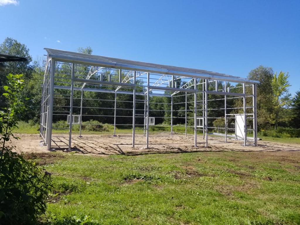 Steel building project